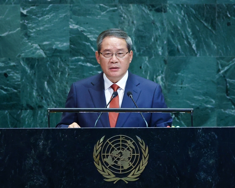 李强出席第80届联合国大会一般性辩论并发表讲话「相关图片」