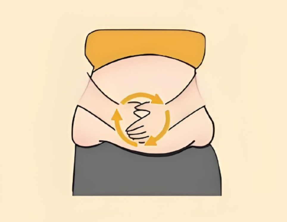 3招打通中焦 (1)揉腹 做法:晨起或睡前,顺时针揉腹180下…|中焦|顺时针|内关_新浪新闻