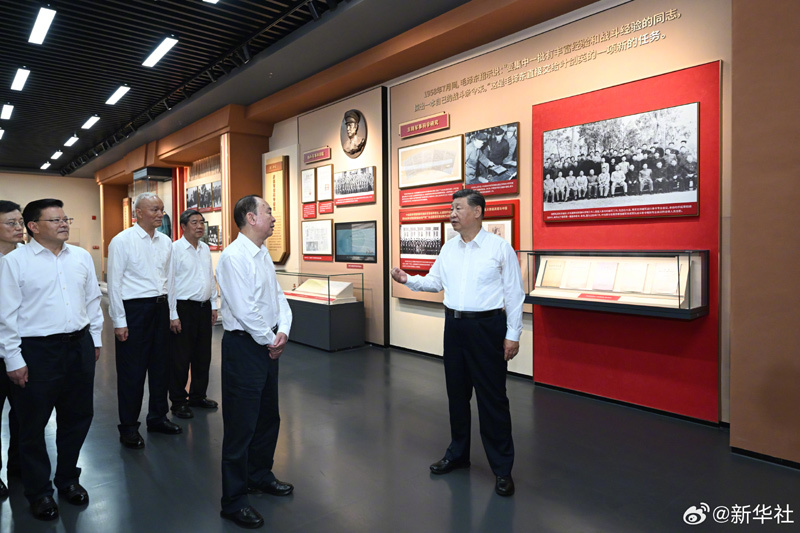 习近平在广东省梅州市考察调研「相关图片」