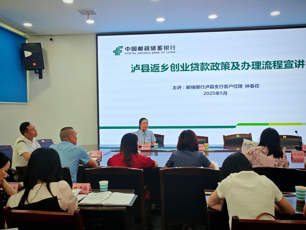 泸县组织返乡创业指导员开展创业贷款政策及办理流程宣讲 泸县组织返乡创业指导员开展创业贷款政策及办理流程宣讲