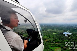 霸屏：“川报号”直升机拍摄的“硬核”成都