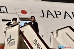 日本首相安倍晋三抵蓉