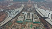 空中俯瞰“太阳神鸟”！天府国际机场最新航拍图来了！