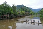 眉山市洪雅县柳江古镇：一幅青山碧水的生态画卷