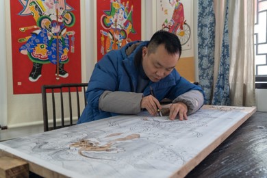 央媒看四川丨土味“显眼包”！绵竹年画里的风土人情